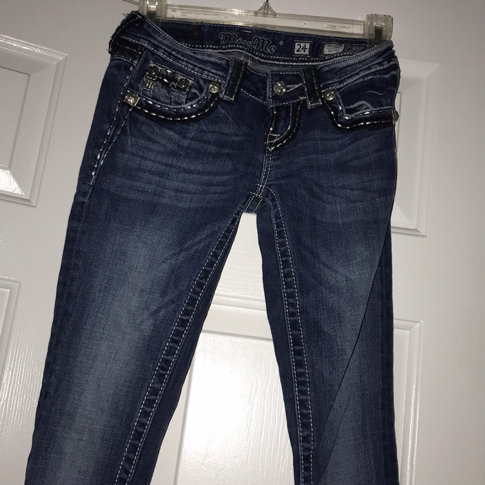 Miss Me Dark-Wash Jeans